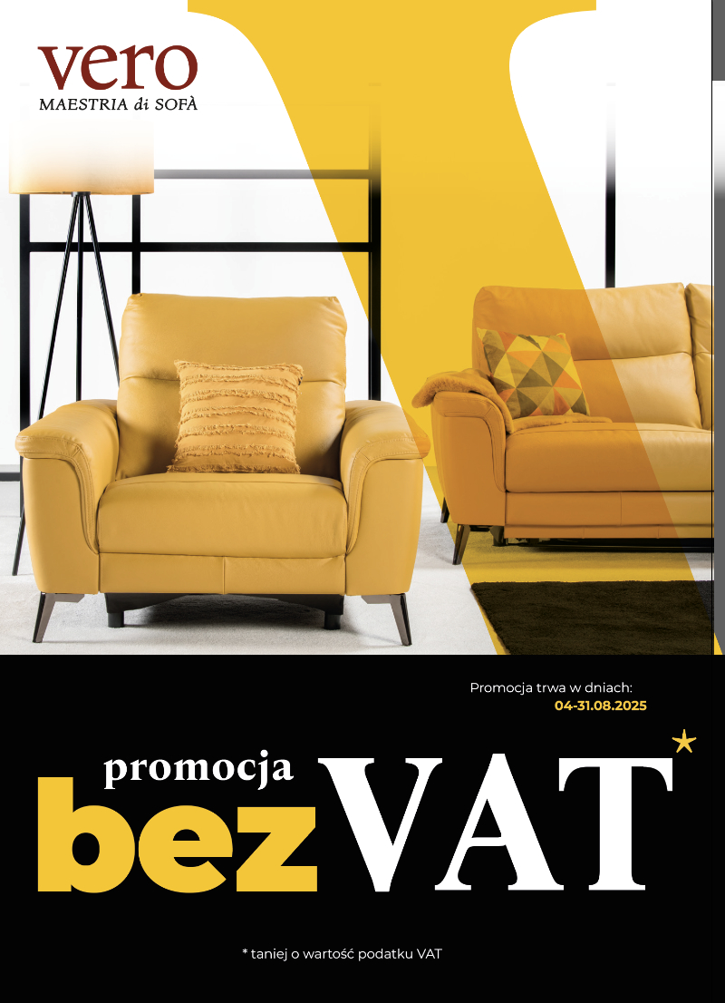 vero promocja sierpien 2025 plakat