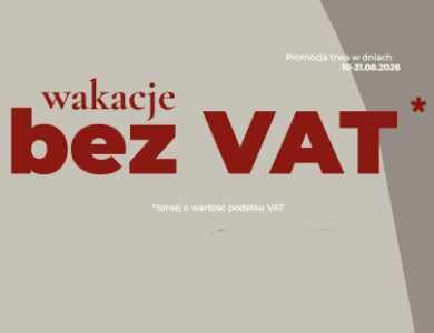 Vero :: wakacje bez VAT